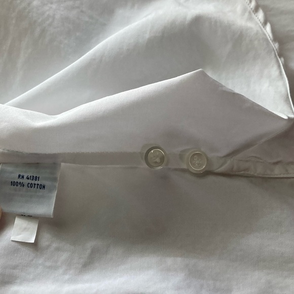 Polo Ralph Lauren White Cotton Long Sleeved Top - Picture 7 of 15